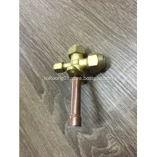 Copper and brass split valve